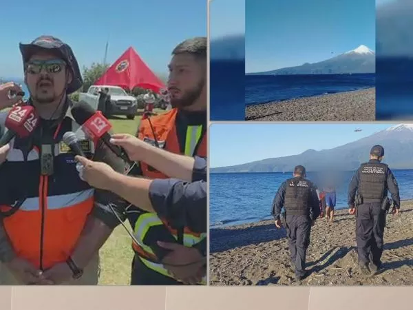 joven cayo Lago Llanquihue