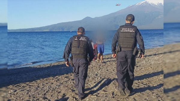 Intensa búsqueda de joven de 19 años desaparecido en el lago Llanquihue en Puerto Varas