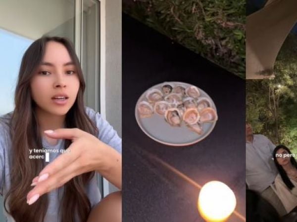 Tiktoker denunció estafa en Año Nuevo: Pagó $900 mil por cena VIP que resultó nefasta