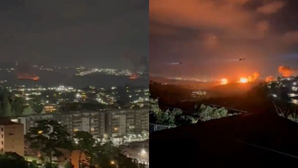 Explosiones sobre Caracas