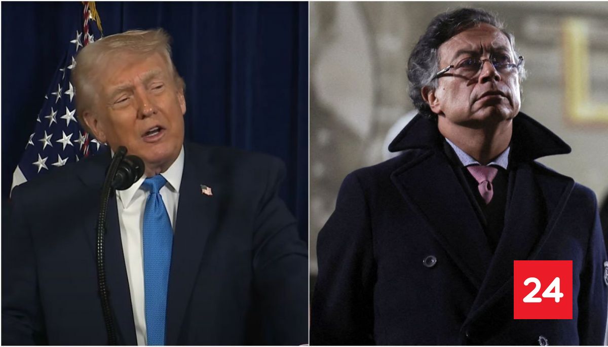 La advertencia de Donald Trump a Gustavo Petro tras captura de Nicolás ...