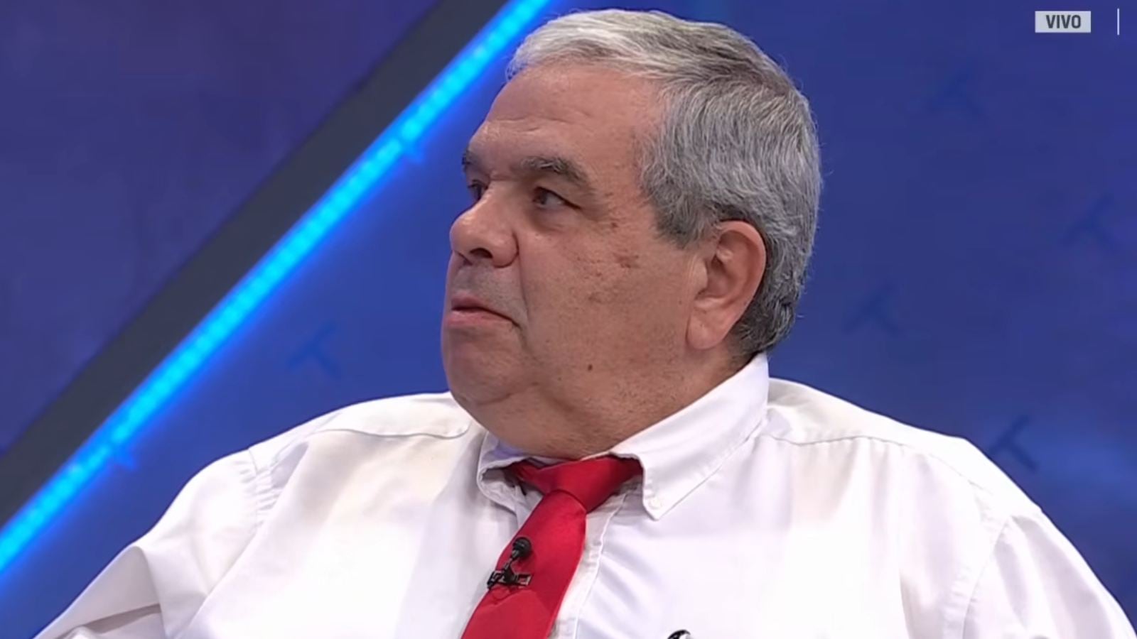 Aldo Schiappacasse en su calidad de panelista de TNT Sports