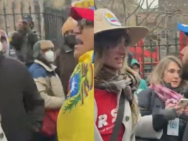 Violentos enfrentamientos por Maduro en Nueva York