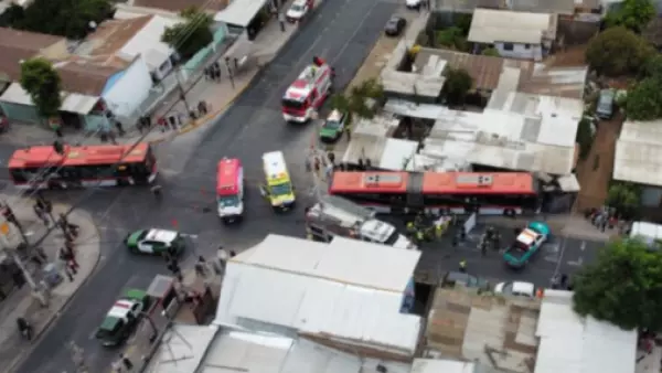 ciclista muere peñalolen bus red