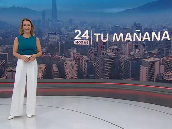 Carla Zunino en 24 Horas Tu Mañana.