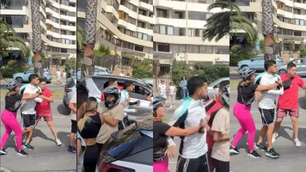 Daniel González protagoniza pelea callejera en Viña del Mar