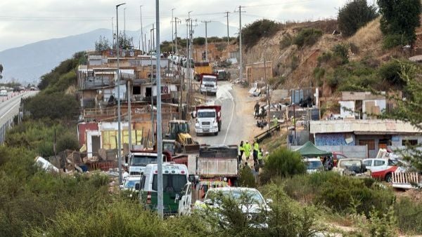 Desalojan 52 casas de la 