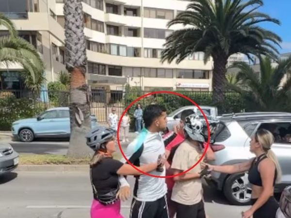 Daniel González protagoniza pelea callejera en Viña del Mar