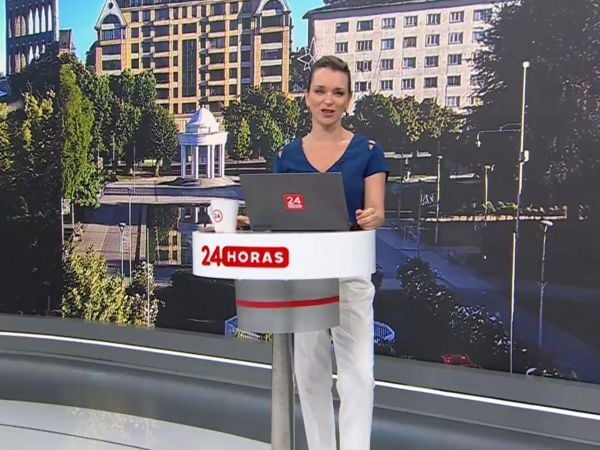 Carla Zunino en 24 Horas Tu Mañana.