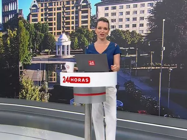 Carla Zunino en 24 Horas Tu Mañana.