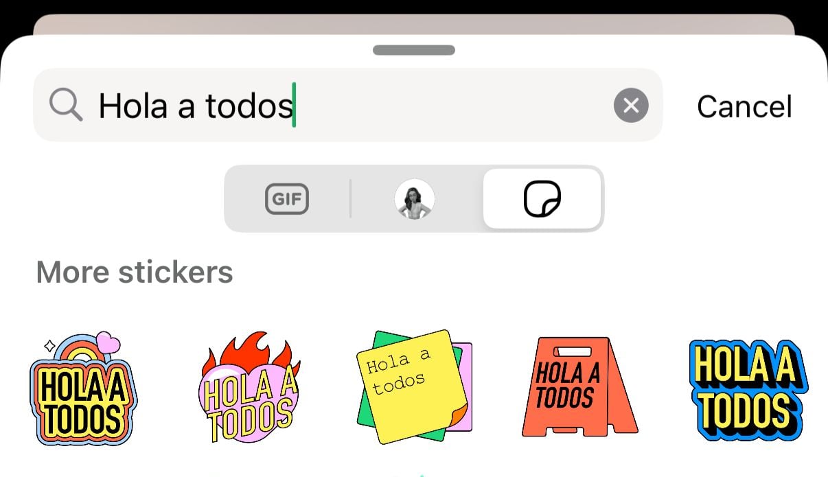 Crear stickers de texto WhatsApp