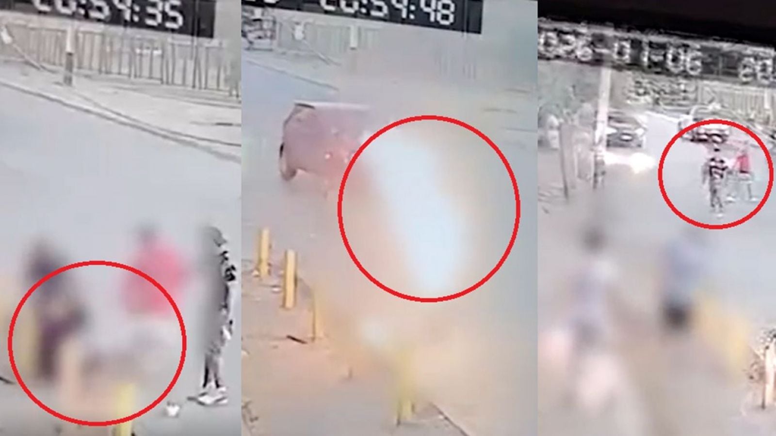 Sujetos prendieron fuego a persona en situación de calle en San Bernardo