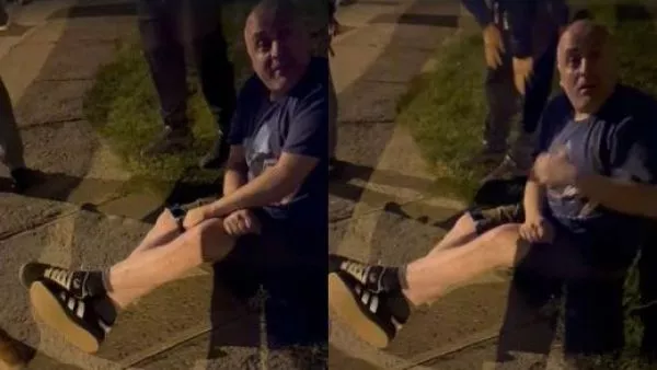 Video muestra a jefe de cárcel de Limache siendo increpado tras chocar en estado de ebriedad