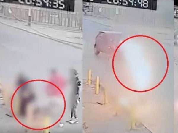 Sujetos prendieron fuego a persona en situación de calle en San Bernardo