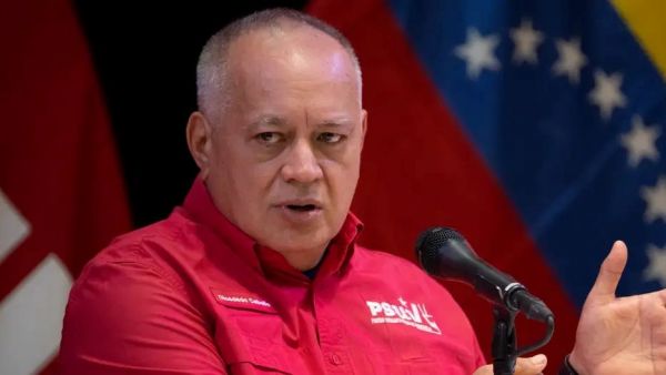 Diosdado Cabello, ministro del Interior de Venezuela.