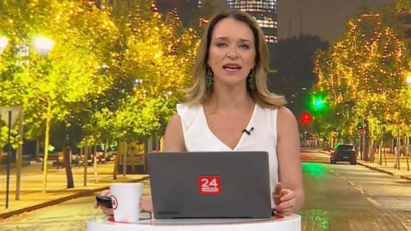 Carla Zunino en 24 Horas Tu Mañana.