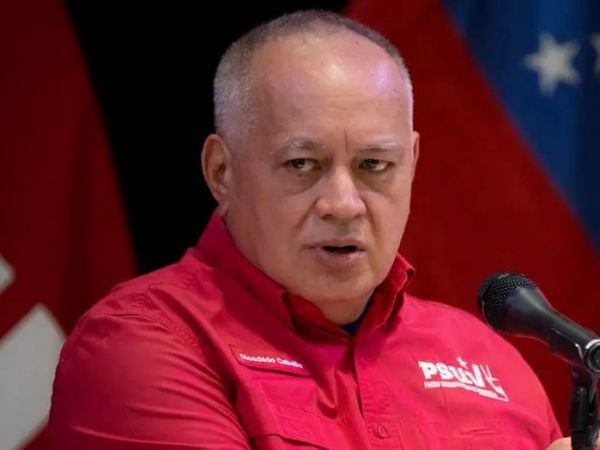 Diosdado Cabello, ministro del Interior de Venezuela.