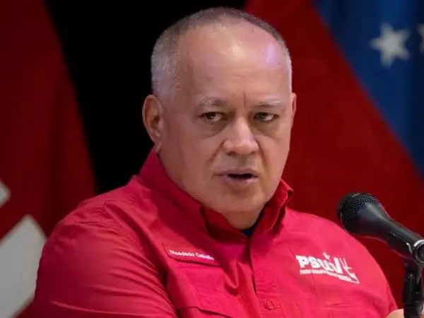 Diosdado Cabello, ministro del Interior de Venezuela.