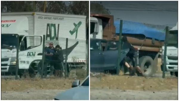 Sujetos secuestran camionero en Pudahuel