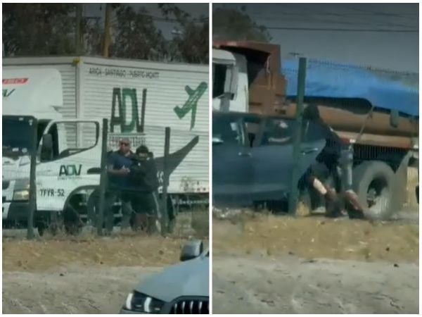 Sujetos secuestran camionero en Pudahuel