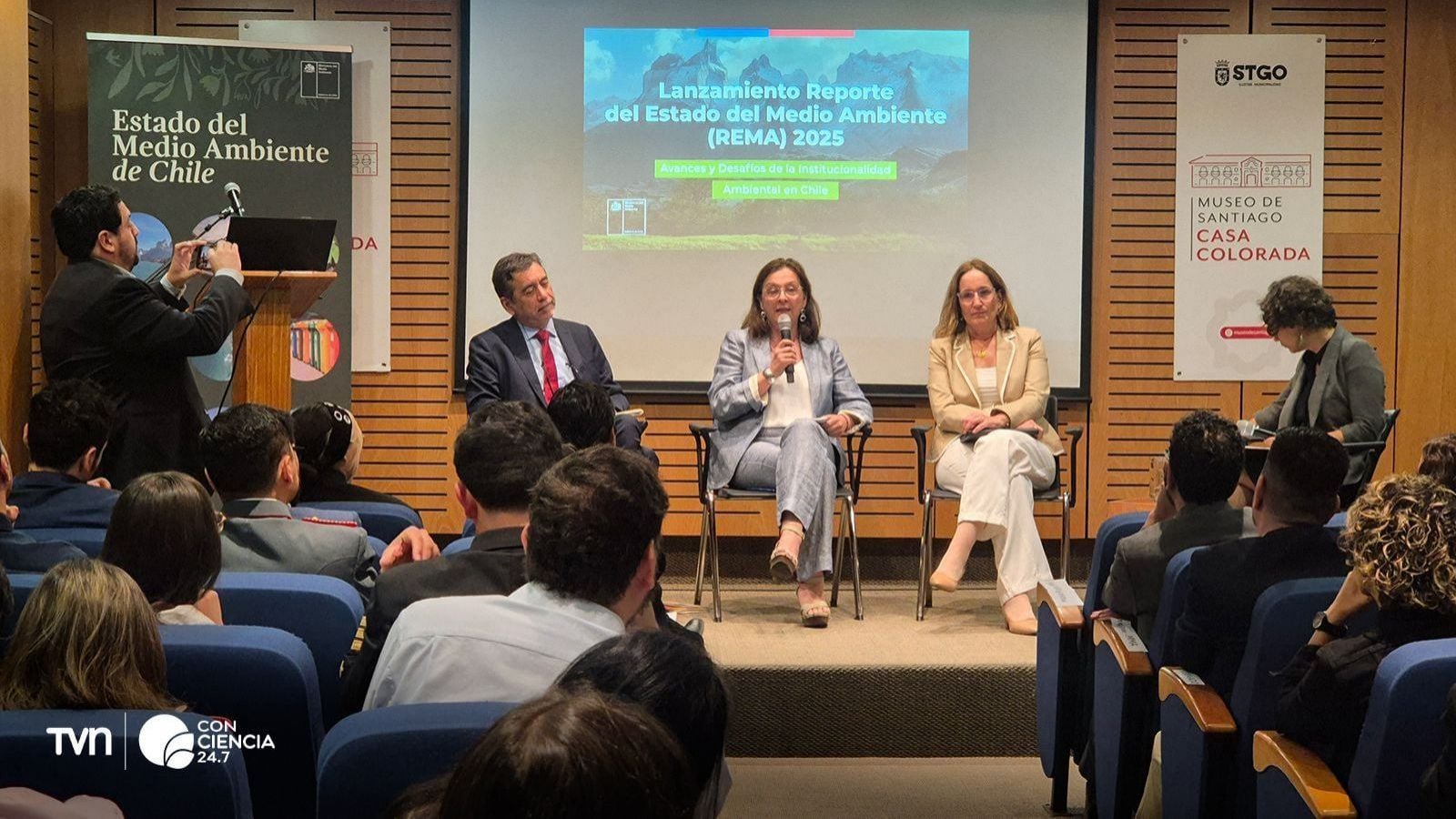 Lanzamiento del reporte del Estado del Medio Ambiente 2025.