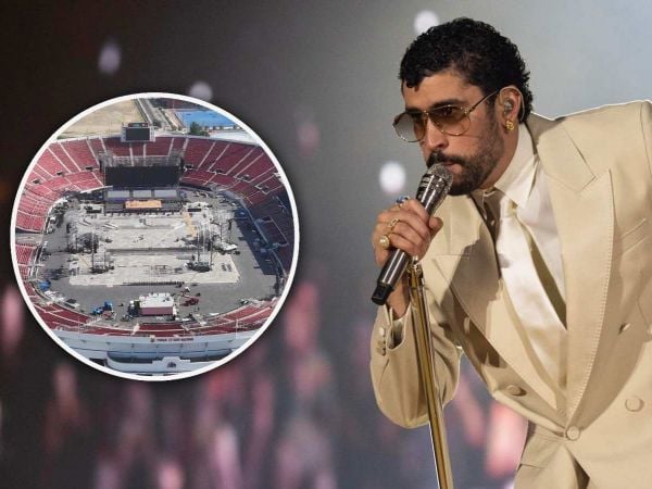 Bad Bunny en Chile. Estadio Nacional