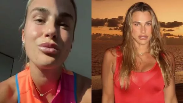 Aryna Sabalenka presentó su nuevo atuendo para el Australia Open