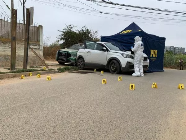 Hombre muere abatido en Villa Alemana