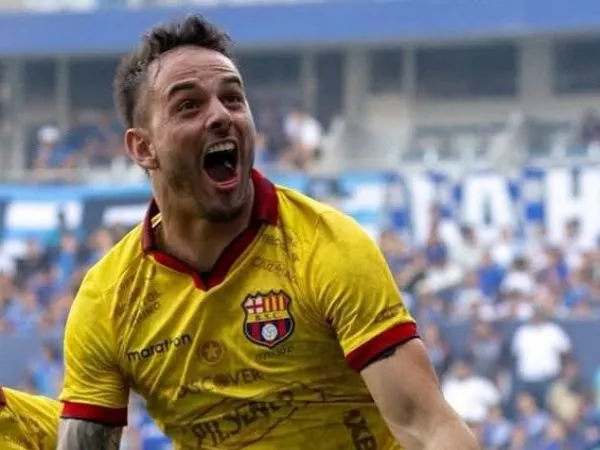 Barcelona de Ecuador anunció la partida de Octavio Rivero a la U de Chile