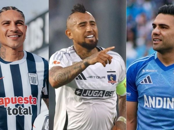 Arturo Vidal, Paolo Guerrero y Radamel Falcao son los mejores pagados de sus respectivas ligas