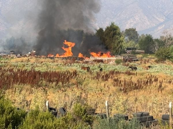 Incendio en Pudahuel