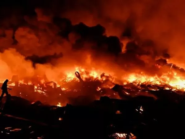 Incendio en Patagonia