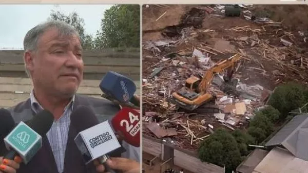 Delegado Riquelme plazos desalojo de megatoma de San Antonio