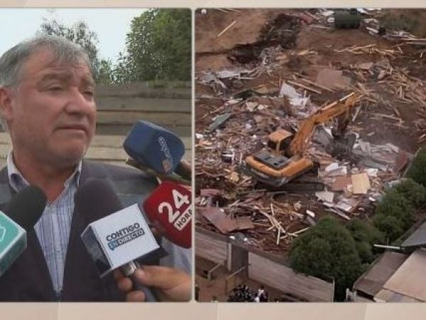 Delegado Riquelme plazos desalojo de megatoma de San Antonio