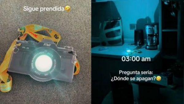 ¿Cómo se apaga la cámara que regalaron en el concierto de Bad Bunny?