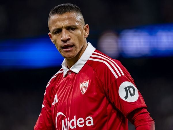 Alexis Sánchez no puedo evitar la derrota del Sevilla