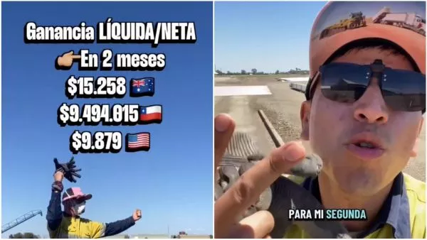 Chileno ganó 10 millones en dos meses en Australia