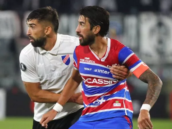 Emiliano Amor y Juan Martín Lucero jugando por la Copa Libertadores