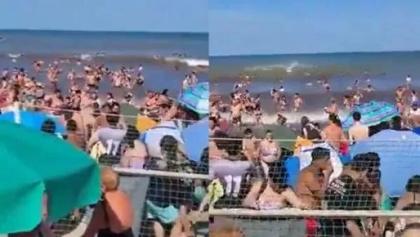 VIDEO | Así fue el meteotsunami en Argentina que dejó un muerto y más de 30 heridos