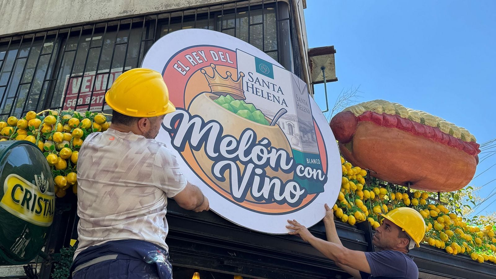 "El Rey del Melón con Vino"