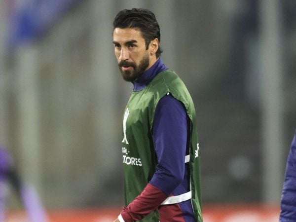 Juan Martín Lucero jugando por Fortaleza en Copa Libertadores