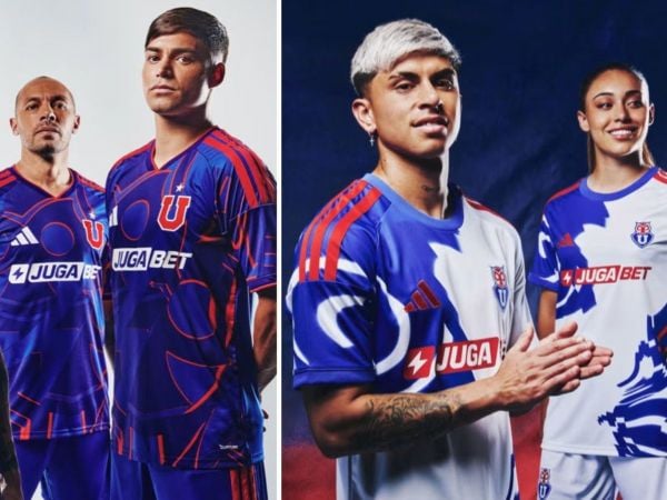 Nuevas camisetas de la Universidad de Chile para la temporada 2026
