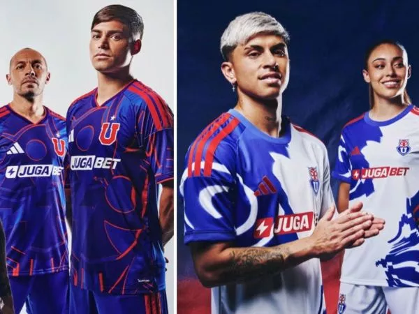 Nuevas camisetas de la Universidad de Chile para la temporada 2026