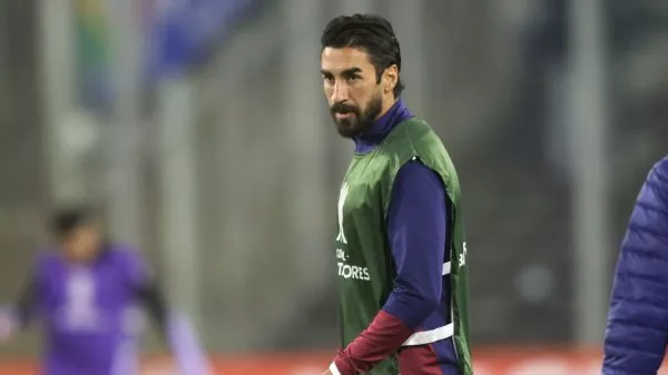 Juan Martín Lucero jugando por Fortaleza en Copa Libertadores