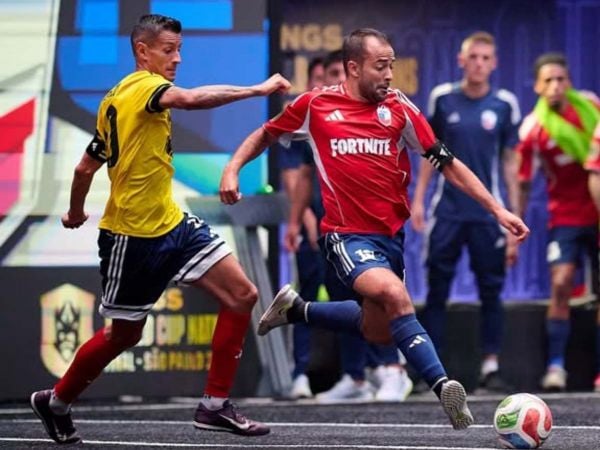 Mathías Vidangossy jugando por Chile en la Kings League World Cup Nations