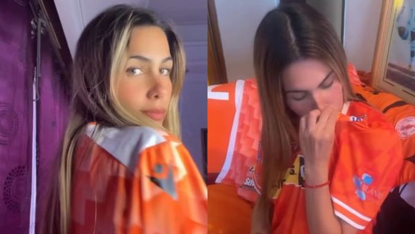 Juliana Díaz, hija de José Luis Díaz, es fanática de Cobreloa