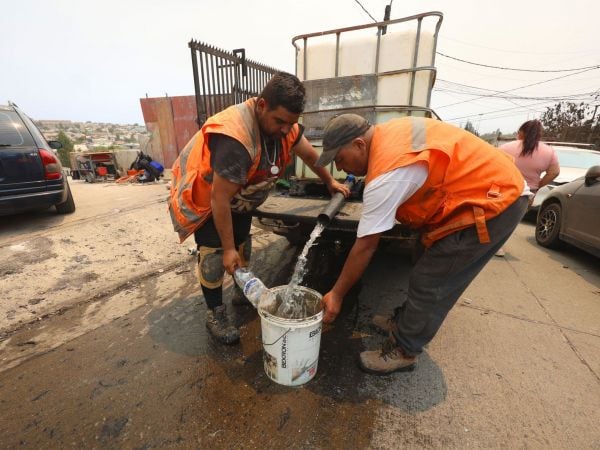 Puntos de acceso de agua potable en los incendios forestales