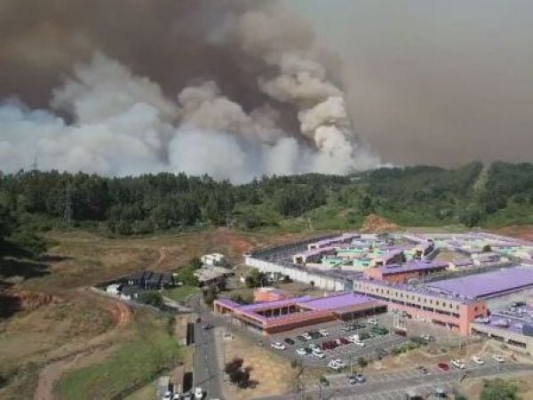 La desesparción de los internos de cárcel El Manzano tras proximidad de incendio forestal