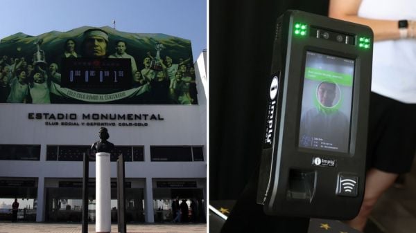 Estadio Monumental y los nuevos torniquetes con reconocimiento facial