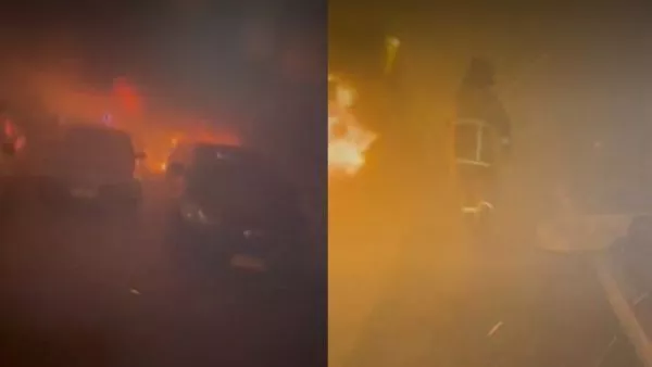 Martín, el niño de 10 años que caminó junto a su madre entre el fuego y el humo